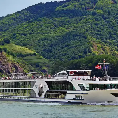Ship on the Danube
